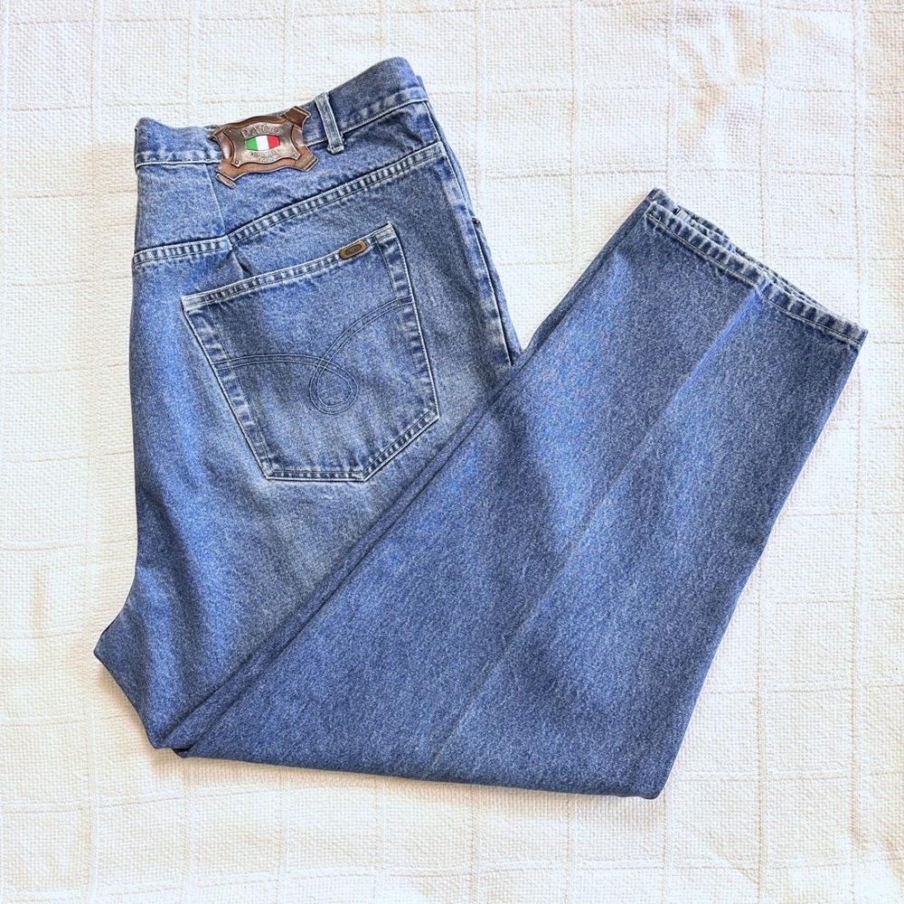 VTG Paco Jeans Baggy Relaxed‎ Fit Medium Wash 90s Y2K Streetwear Hip Hop 44x31